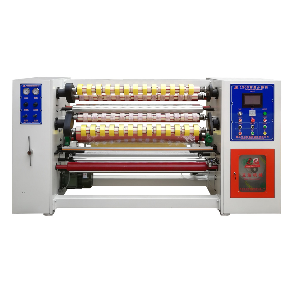 LD-1300C 自動貼標(biāo)BOPP膠帶分切機(jī) 膠帶分條機(jī)